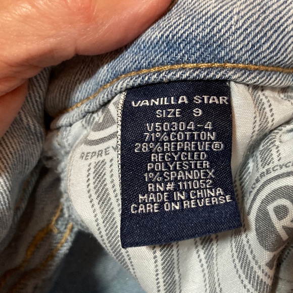 Vanilla Star Sky Blue Straight Leg Jeans - Picture 3 of 7